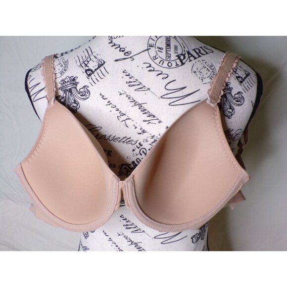 🆕 NATORI Pure Luxe Full Underwire T-Shirt Bra 34D Buff Cashmere #732080 - Picture 7 of 7